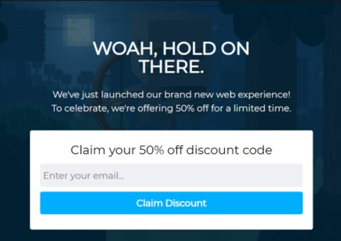 Grow Your email list with exit intent popups