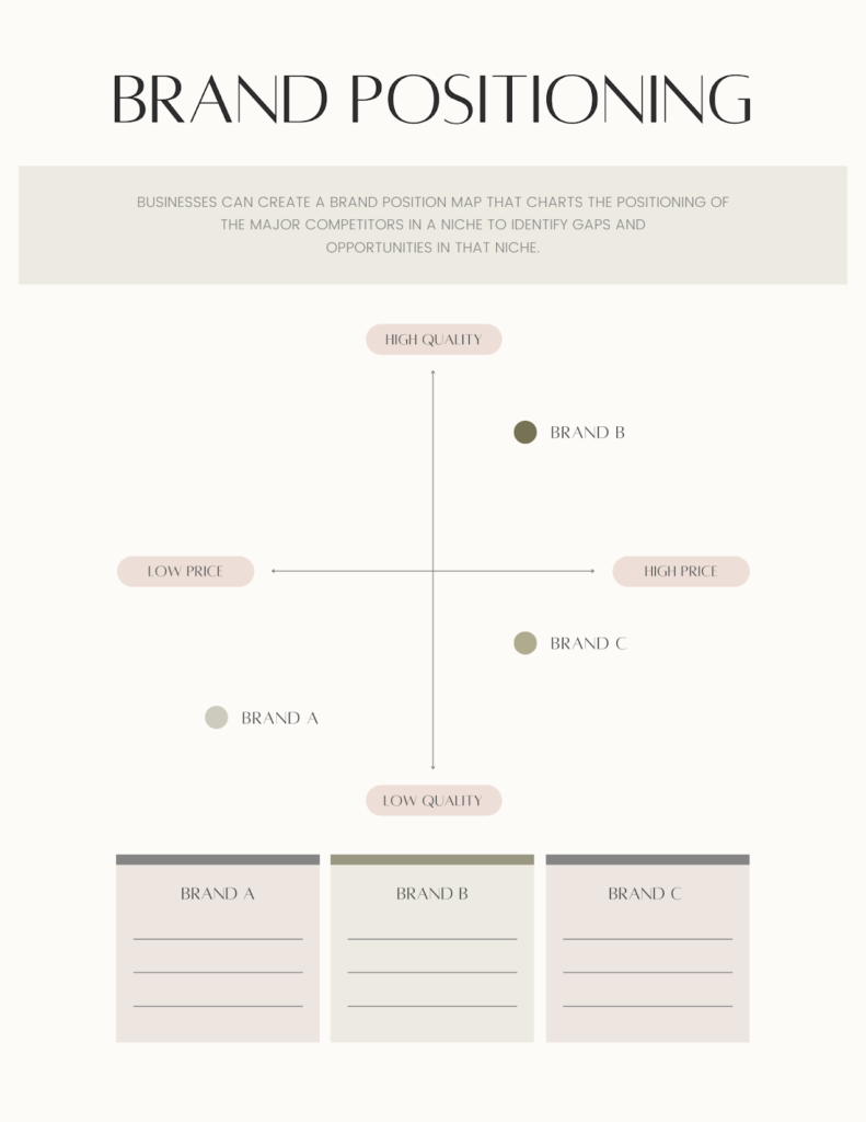 Brand Positioning Map