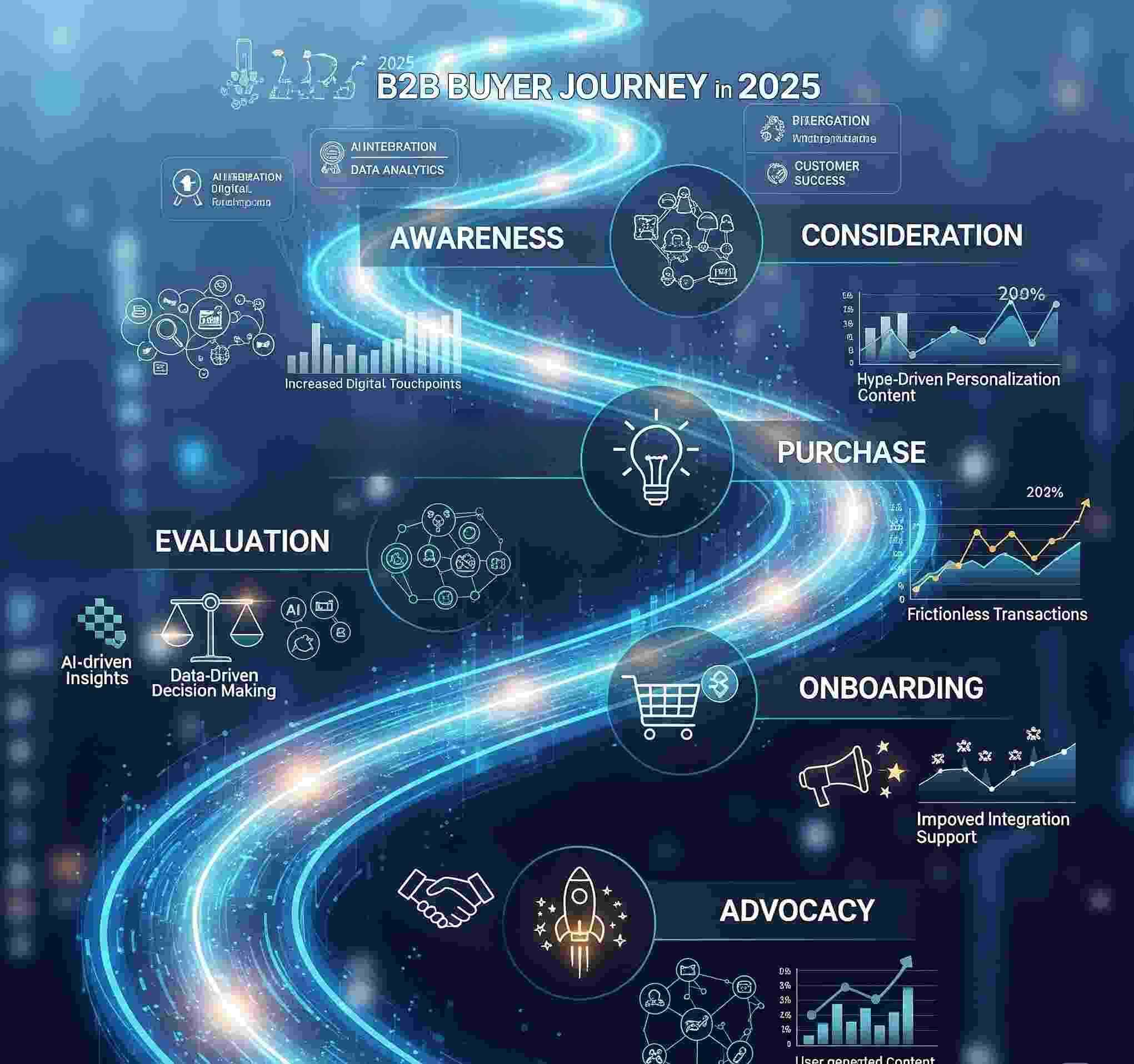 b2b buyer journey - b2b marketing