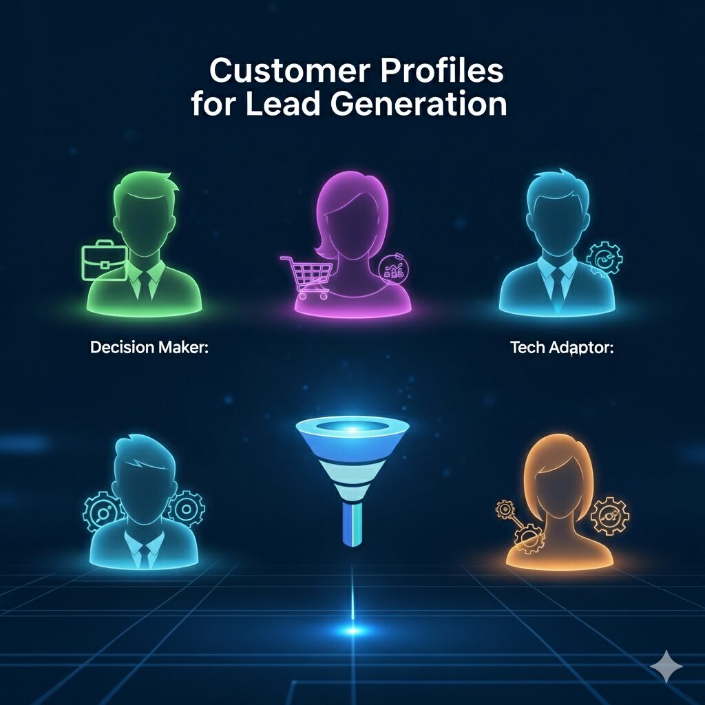 creating customer profile for lead generation